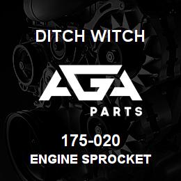 175-020 Ditch Witch ENGINE SPROCKET | AGA Parts