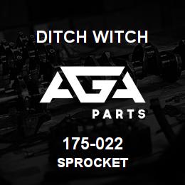 175-022 Ditch Witch SPROCKET | AGA Parts