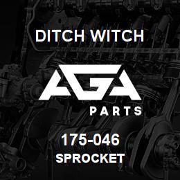 175-046 Ditch Witch SPROCKET | AGA Parts