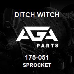 175-051 Ditch Witch SPROCKET | AGA Parts