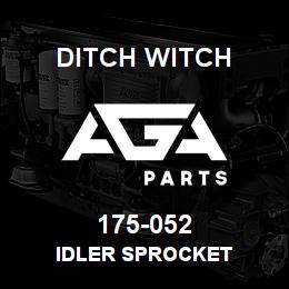 175-052 Ditch Witch IDLER SPROCKET | AGA Parts