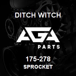 175-278 Ditch Witch SPROCKET | AGA Parts