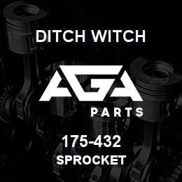 175-432 Ditch Witch SPROCKET | AGA Parts