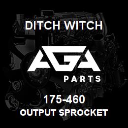 175-460 Ditch Witch OUTPUT SPROCKET | AGA Parts
