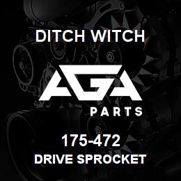 175-472 Ditch Witch DRIVE SPROCKET | AGA Parts