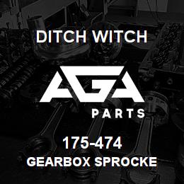 175-474 Ditch Witch GEARBOX SPROCKE | AGA Parts