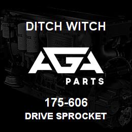 175-606 Ditch Witch DRIVE SPROCKET | AGA Parts