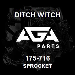 175-716 Ditch Witch SPROCKET | AGA Parts