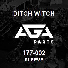 177-002 Ditch Witch SLEEVE | AGA Parts