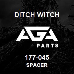 177-045 Ditch Witch SPACER | AGA Parts