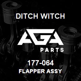177-064 Ditch Witch FLAPPER ASSY | AGA Parts
