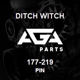 177-219 Ditch Witch PIN | AGA Parts
