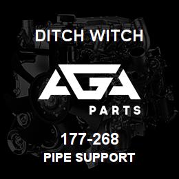 177-268 Ditch Witch PIPE SUPPORT | AGA Parts