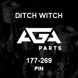 177-269 Ditch Witch PIN | AGA Parts