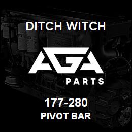 177-280 Ditch Witch PIVOT BAR | AGA Parts