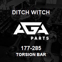 177-285 Ditch Witch TORSION BAR | AGA Parts