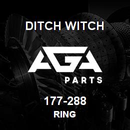 177-288 Ditch Witch RING | AGA Parts