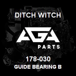 178-030 Ditch Witch GUIDE BEARING B | AGA Parts