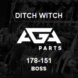 178-151 Ditch Witch BOSS | AGA Parts