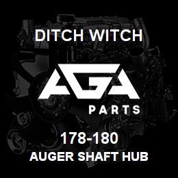 178-180 Ditch Witch AUGER SHAFT HUB | AGA Parts