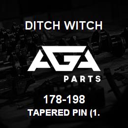 178-198 Ditch Witch TAPERED PIN (1. | AGA Parts
