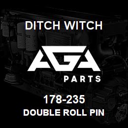 178-235 Ditch Witch DOUBLE ROLL PIN | AGA Parts