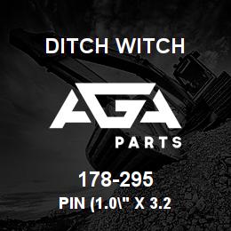 178-295 Ditch Witch PIN (1.0" X 3.2 | AGA Parts