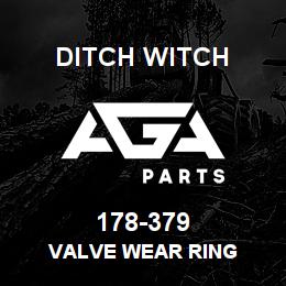 178-379 Ditch Witch VALVE WEAR RING | AGA Parts