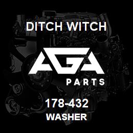 178-432 Ditch Witch WASHER | AGA Parts