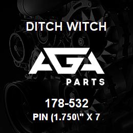 178-532 Ditch Witch PIN (1.750" X 7 | AGA Parts