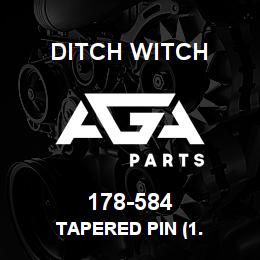 178-584 Ditch Witch TAPERED PIN (1. | AGA Parts