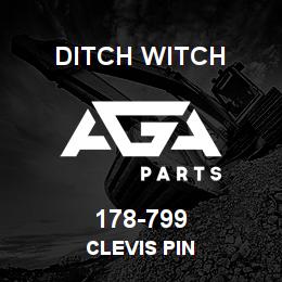 178-799 Ditch Witch CLEVIS PIN | AGA Parts