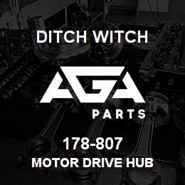 178-807 Ditch Witch MOTOR DRIVE HUB | AGA Parts
