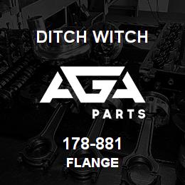 178-881 Ditch Witch FLANGE | AGA Parts