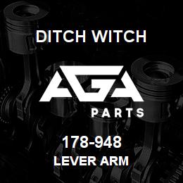 178-948 Ditch Witch LEVER ARM | AGA Parts