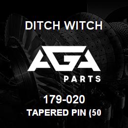 179-020 Ditch Witch TAPERED PIN (50 | AGA Parts