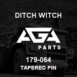 179-064 Ditch Witch TAPERED PIN | AGA Parts
