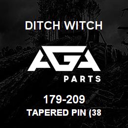 179-209 Ditch Witch TAPERED PIN (38 | AGA Parts