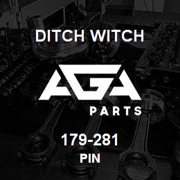 179-281 Ditch Witch PIN | AGA Parts