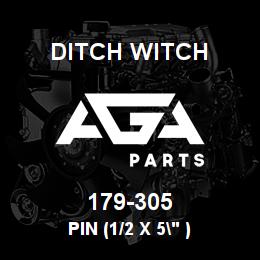 179-305 Ditch Witch PIN (1/2 X 5" ) | AGA Parts