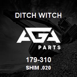 179-310 Ditch Witch SHIM .020 | AGA Parts