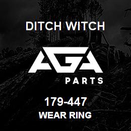 179-447 Ditch Witch WEAR RING | AGA Parts