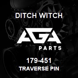 179-451 Ditch Witch TRAVERSE PIN | AGA Parts
