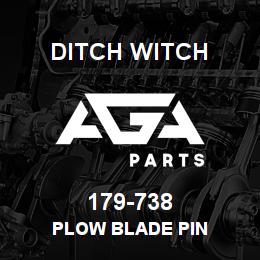179-738 Ditch Witch PLOW BLADE PIN | AGA Parts