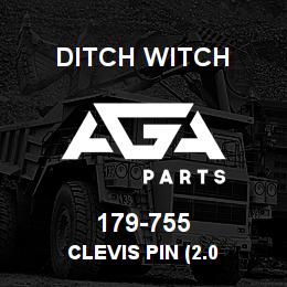 179-755 Ditch Witch CLEVIS PIN (2.0 | AGA Parts