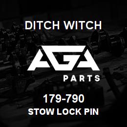 179-790 Ditch Witch STOW LOCK PIN | AGA Parts