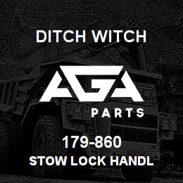 179-860 Ditch Witch STOW LOCK HANDL | AGA Parts