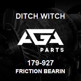179-927 Ditch Witch FRICTION BEARIN | AGA Parts