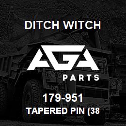 179-951 Ditch Witch TAPERED PIN (38 | AGA Parts