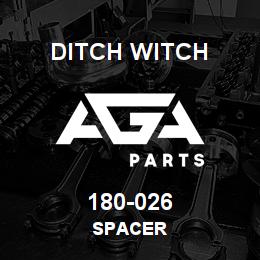 180-026 Ditch Witch SPACER | AGA Parts